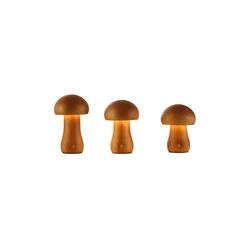 Searchlight EU34125NA - Set od 3 LED stonih lampi MUSHROOM LED/1,1W/5V
