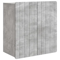 Ormar za montažu na zid Betonska siva 59 x 31 x 64 cm