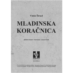 ŠTRUCL VINKO:MLADINSKA KORAČNICA NOTE ZA ORKESTER