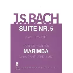 BACH J.S.:SUITE NR.5 BWV 1011 MARIMBA