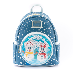Loungefly Disney Snowman Mickey Minnie backpack  26cm