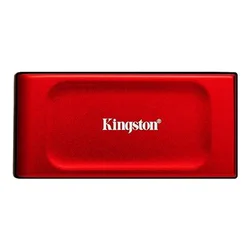 KINGSTON XS1000R 2TB SSD Pocket-Sized USB 3.2 Gen 2 External Solid State Drive Red