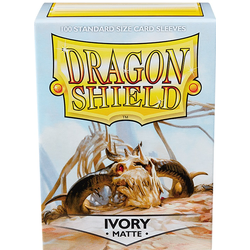Dragon Shield 100 Standard Sleeves - Ivory Matte