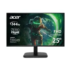 Acer Monitor EK251QP6BI FHD IPS, 144 Hz, 24.5, Crni