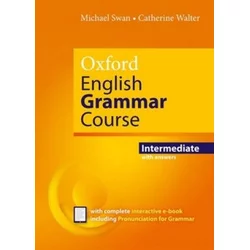 Oxford English Grammar Course Intermediate with Key (includes e-book)