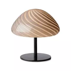 Halo Design 747009 - Stona lampa CANDY MINI MUSH 1xG9/25W/230V, prečnik 17 cm, siva