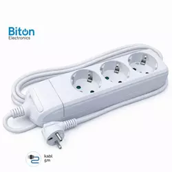PRENOSNA PRIKLJUCNICA BITON TROSTRUKA 5M KB-RB-03L