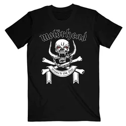 Motörhead March or Die Lyrics (Back Print) Black L Majica