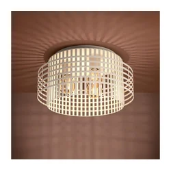 Eglo 390144 - Plafonsko svetlo OLTAMAR 3xE27/40W/230V krem boje