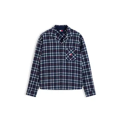Tommy Jeans Srajca mornarska/rdeča/bela