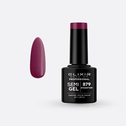 Elixir Gel lak Semi 879, Byzatium, 8ml