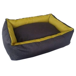 Pet Line Krevet od mebla za pse Exclusive Sivo-Zlatni - L