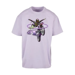 Moto GT Oversize Tee lilac