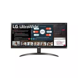 29in LG 29WP500-B UltraWide IPS WHD 2560x1080@75Hz, 21:9, 1000:1, 5ms, 200 cd/m2, 178/178, 2 HDMI, AMD FreeSync, HDR, Tilt, VESA 100, Black, 3yw