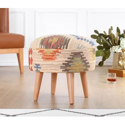 Atelier del Sofa Tabure Sefian, 46x42x46cm, Šareni