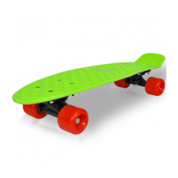 VIDAXL retro skateboard 57 x 15.5 x 9 cm  zeleno crveni