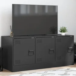 TV ormarić crni 99 x 39 x 44 cm čelični