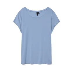 VERO MODA Majica VMAVA  dimno modra