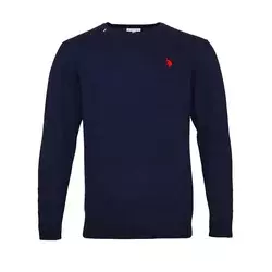 U.S. POLO ASSN. Pulover  temno modra / rdeča