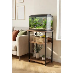 Hanah Home višenamenska polica Dh Aquarium, 55 cm, braon