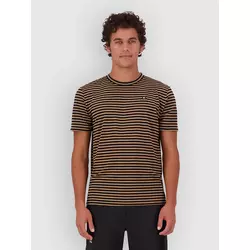 Mons Royale Icon Merino Tech Tee mr stripe toffee