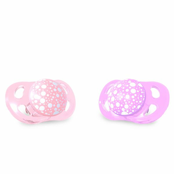 Twistshake Varalica Silikon 0-6M Pastel Pink Purple 2/1