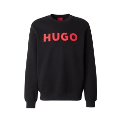 HUGO Majica Dem, črna