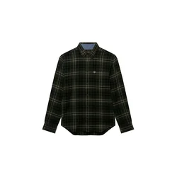Superdry & Co Srajca greige / oliva / črna