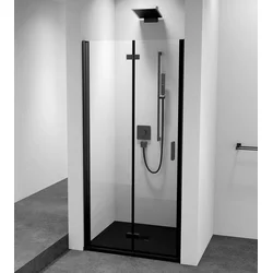 ZOOM BLACK Alcove Tuš vrata 900 mm, prozorno steklo, levo - Polysan - ZOOM BLACK - 36 - Alcove by - 900 - 2000 - 6 - 14