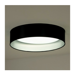 Duolla - LED plafonsko svetlo ROLLER LED/24W/230V prečnik 45 cm crna/srebrna