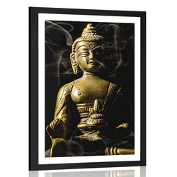 Plakat s paspartujem kip Bude - 20x30 no frame
