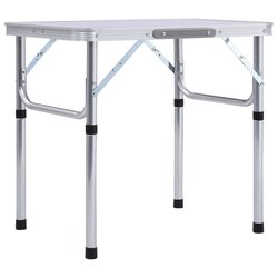 SHUMEE zložljiva miza za kampiranje iz aluminija (60x45cm)