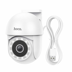 hoco. Full HD bežična spoljnja kamera IP, 3MP, do 128 Gb kartica - D2 Outdoor PTZ