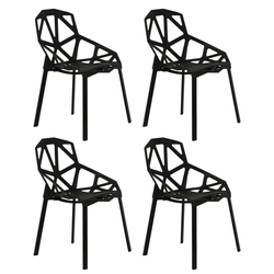 Komplet stolov 4pcs