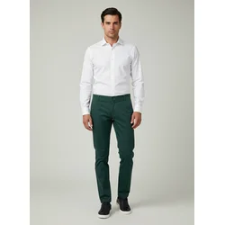 Elit Muške pantalone od kepera Premium Slim Fit, Masilnaste