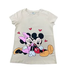 Vrabac Majica kratkih rukava za devojčice Minie Mouse 121293, Bež