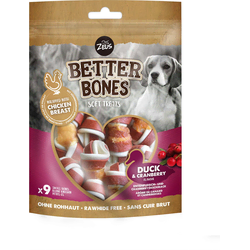 BetterBones Soft Treats - Raca in brusnice - 9 kosov