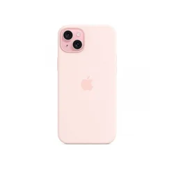 iPhone 15 Plus Silicone Case with MagSafe - Light Pink
