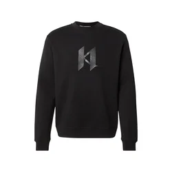 Karl Lagerfeld Majica temno siva/črna