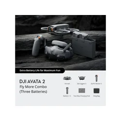 Dron DJI Avata 2 Fly More Combo (Three Batteries) CP.FP.00000151.01