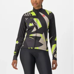 Castelli Dres Tropicale Long Sleeve - Črna, S