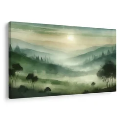Slika zelene pobočja - 90x60