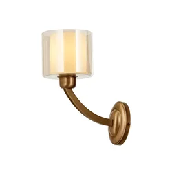 Hanah home Zidna lampa E27 Socket, Bronzana