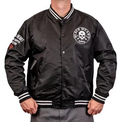 Moška jakna BLACK HEART - SKULL - Black - 20468