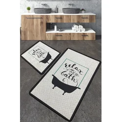 Lessentiel Maison Set 2 prostirke za kupatilo Šareni
