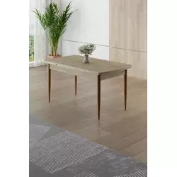 HANAH HOME Trpezarijski sto Asfel Travertine Brown