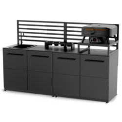 COZZE letna kuhinja Elements Black edition Set 1