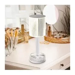 Eglo 75817 - LED RGB prigušiva punjiva stona lampa LUCIGNANO LED/800mAh prozirna