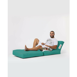 Atelier del Sofa ATELIER DEL SOFA Siesta Sofa Bed Pouf - Turquoise vrtna sedežna vreča, (20802831)