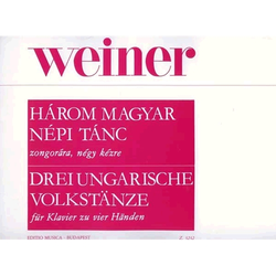WEINER:DREI UNGARISCHE VOLSTANZE FOR 4 H